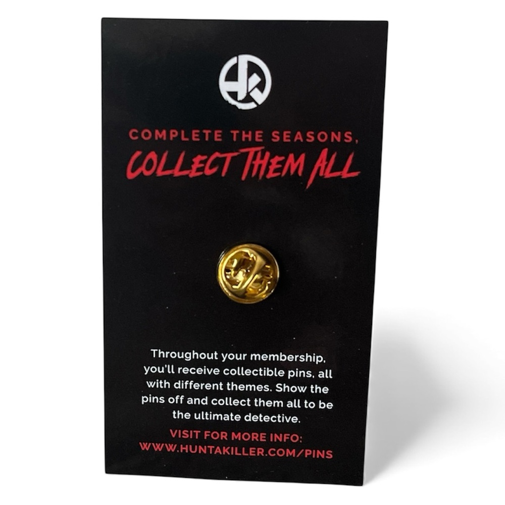 Hunt A Killer Skull Worm Collectible Enamel Pin - Picture 2 of 2